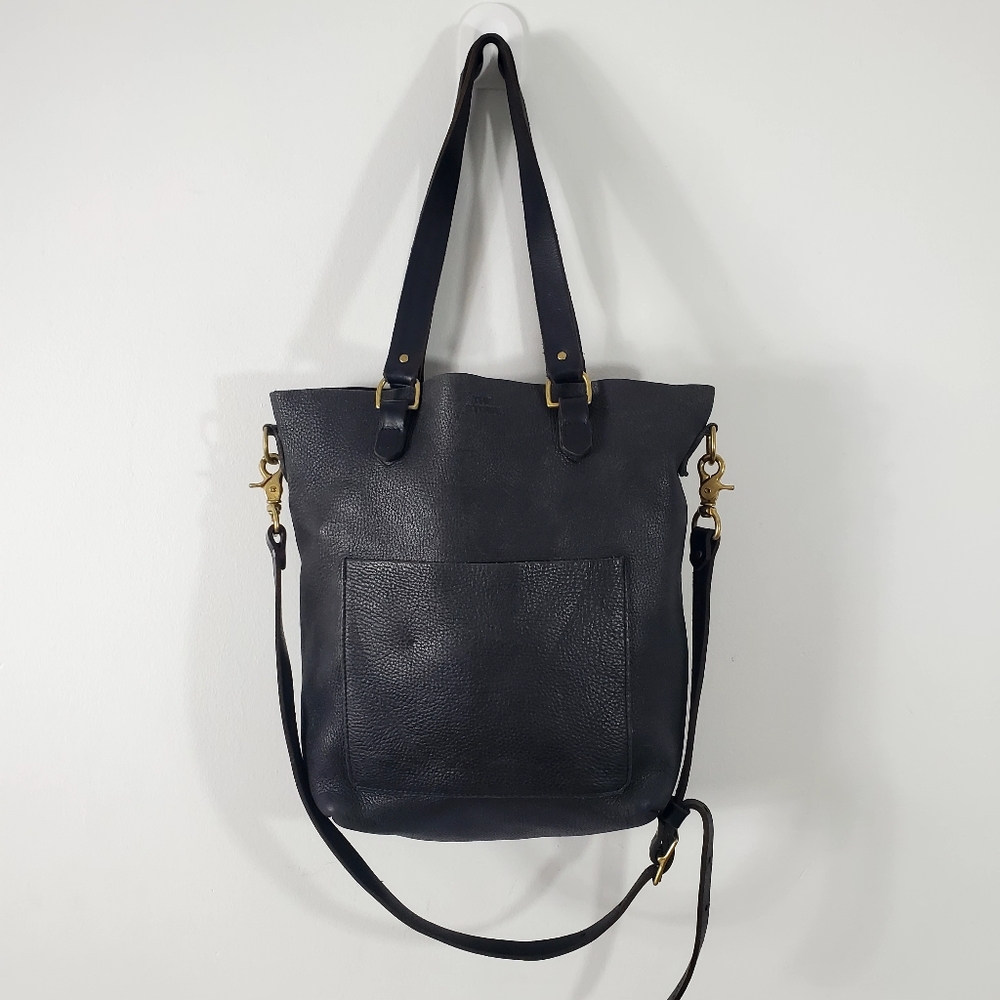 The Stowe Black Leather Bag